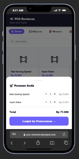 Self Order Mobile